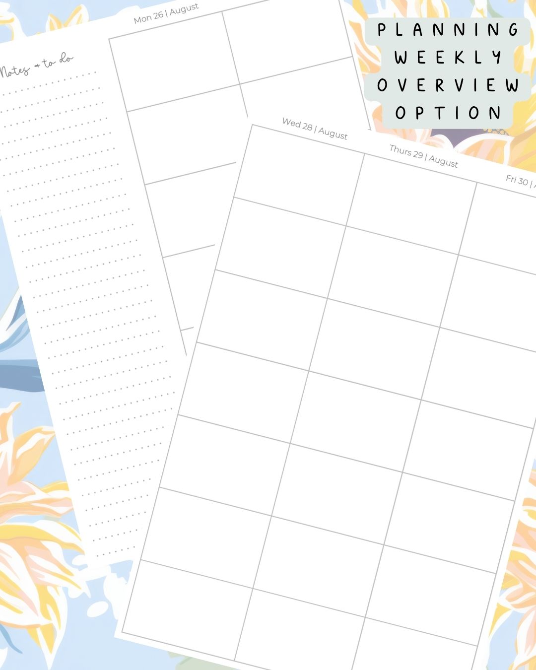 Sunflower Discbound UK Teacher Planner