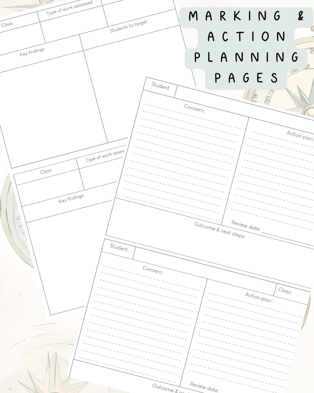 Compass Discbound UK Teacher Planner