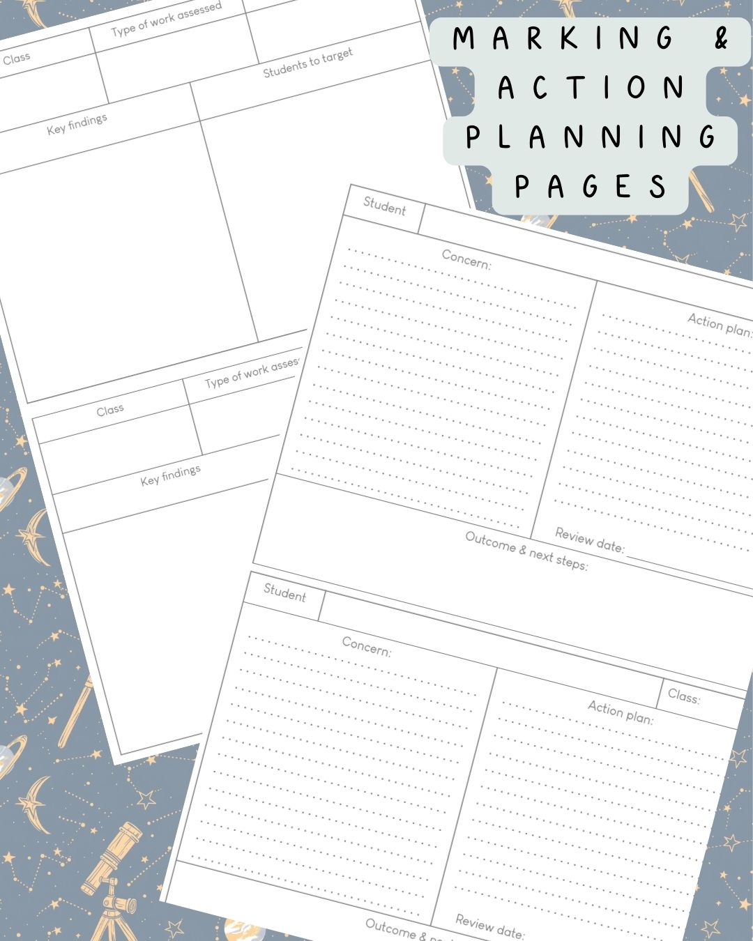 Telescope Discbound UK Teacher Planner