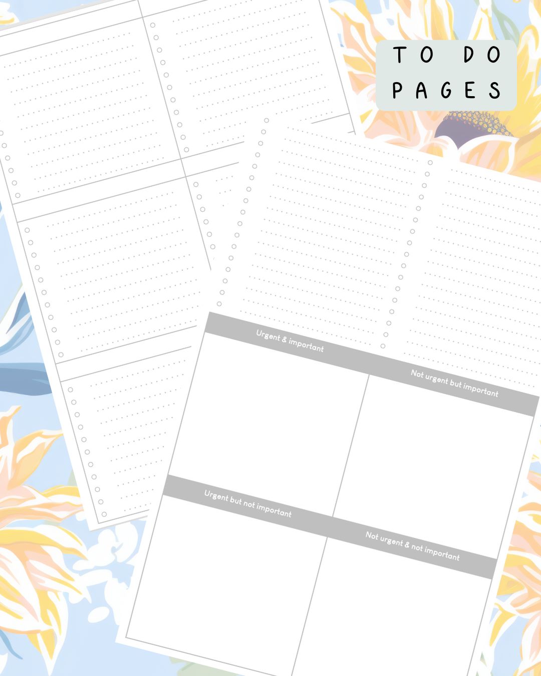 Sunflower Discbound UK Teacher Planner