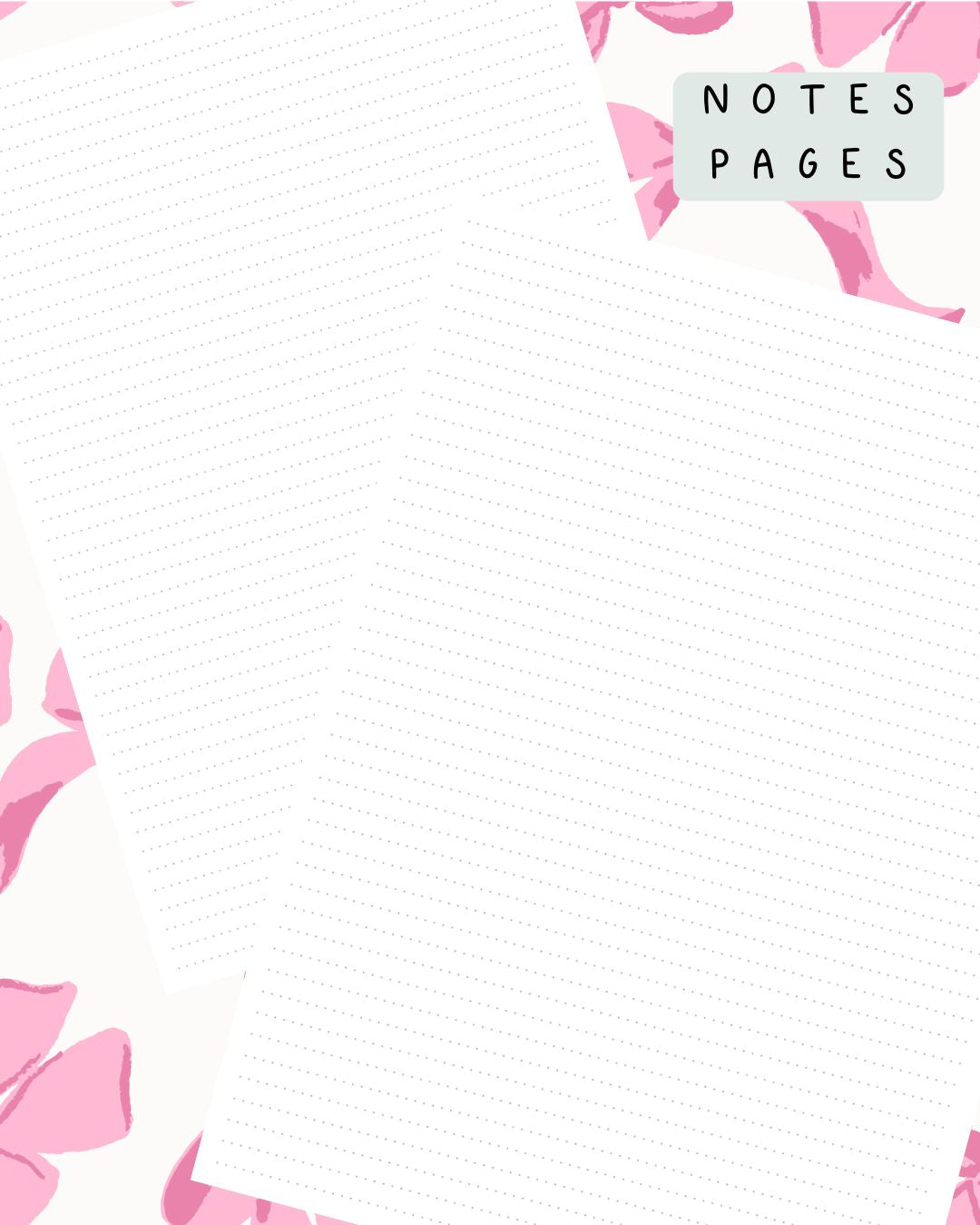 Pink Bows Discbound UK Teacher Planner