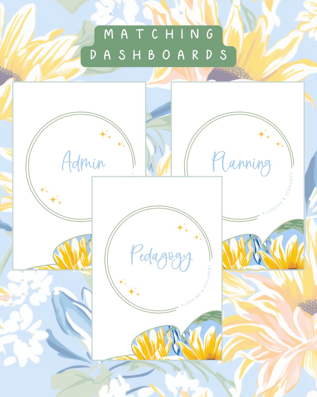 Sunflower Discbound UK Teacher Planner