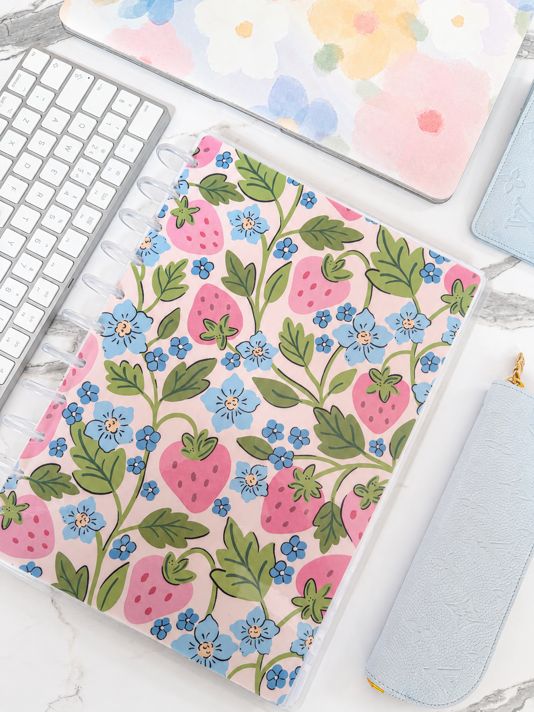 Strawberry Fields Discbound UK Teacher Planner (2026-27)