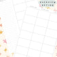 Pastel Stars Discbound UK Teacher Planner (2026-27)