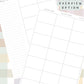 Muted Pastel Gingham Discbound UK Teacher Planner (2026-27)