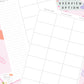 Back to School (Pink) Discbound UK Teacher Planner (2026-27)