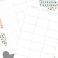 Leopard Print Discbound UK Teacher Planner