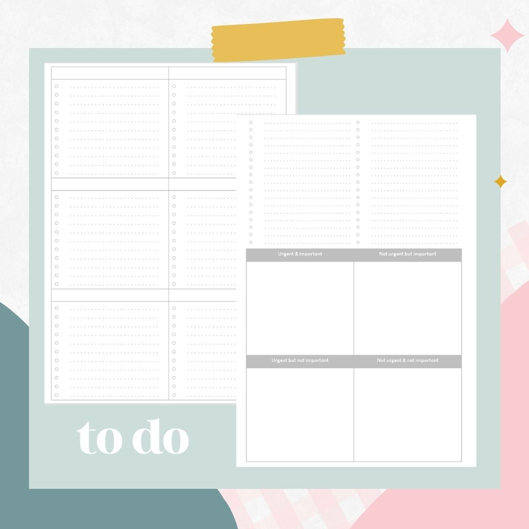 Build Your Own Planner