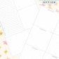 Pastel Stars Discbound UK Teacher Planner (2026-27)