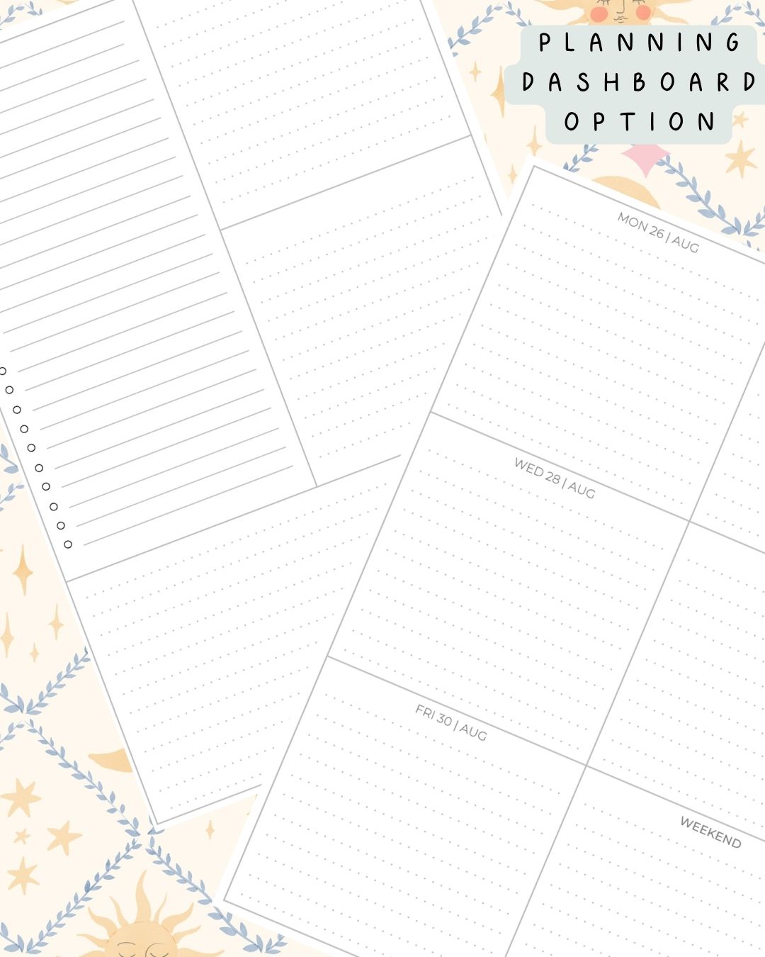 Sun & Moon Discbound UK Teacher Planner (2026-27)