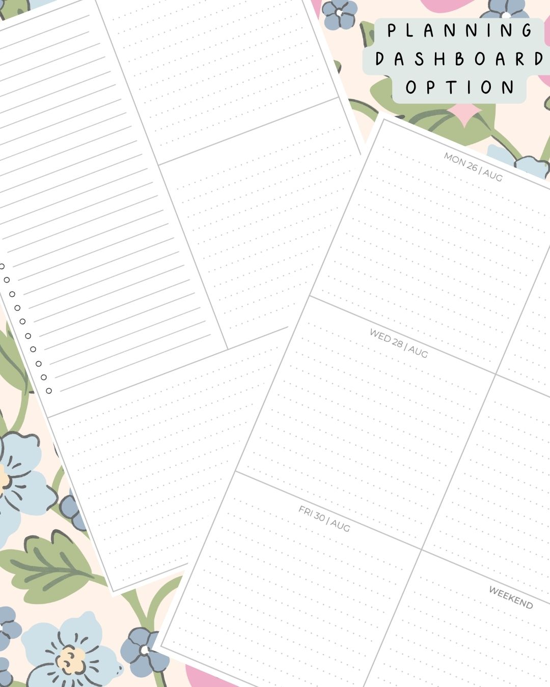Strawberry Fields Discbound UK Teacher Planner (2026-27)