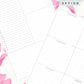 Pink Bows Discbound UK Teacher Planner