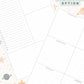 Neutral Space Discbound UK Teacher Planner