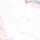 Back to School (Pink) Discbound UK Teacher Planner (2026-27)