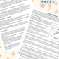 Pastel Stars Discbound UK Teacher Planner (2026-27)