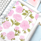 Pink Roses Discbound UK Teacher Planner (2026-27)