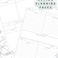 Space (Black and White) Discbound UK Teacher Planner