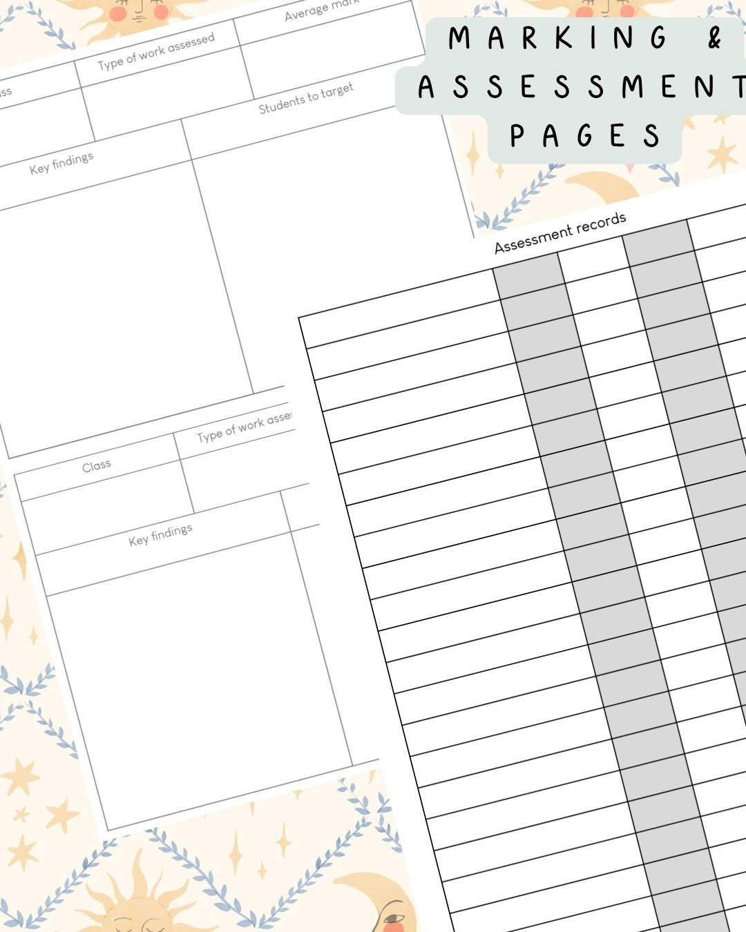 Sun & Moon Discbound UK Teacher Planner (2026-27)