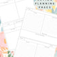 Summer Floral Discbound UK Teacher Planner