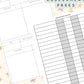 Pastel Stars Discbound UK Teacher Planner (2026-27)