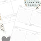 Leopard Print Discbound UK Teacher Planner