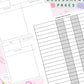 Back to School (Pink) Discbound UK Teacher Planner (2026-27)