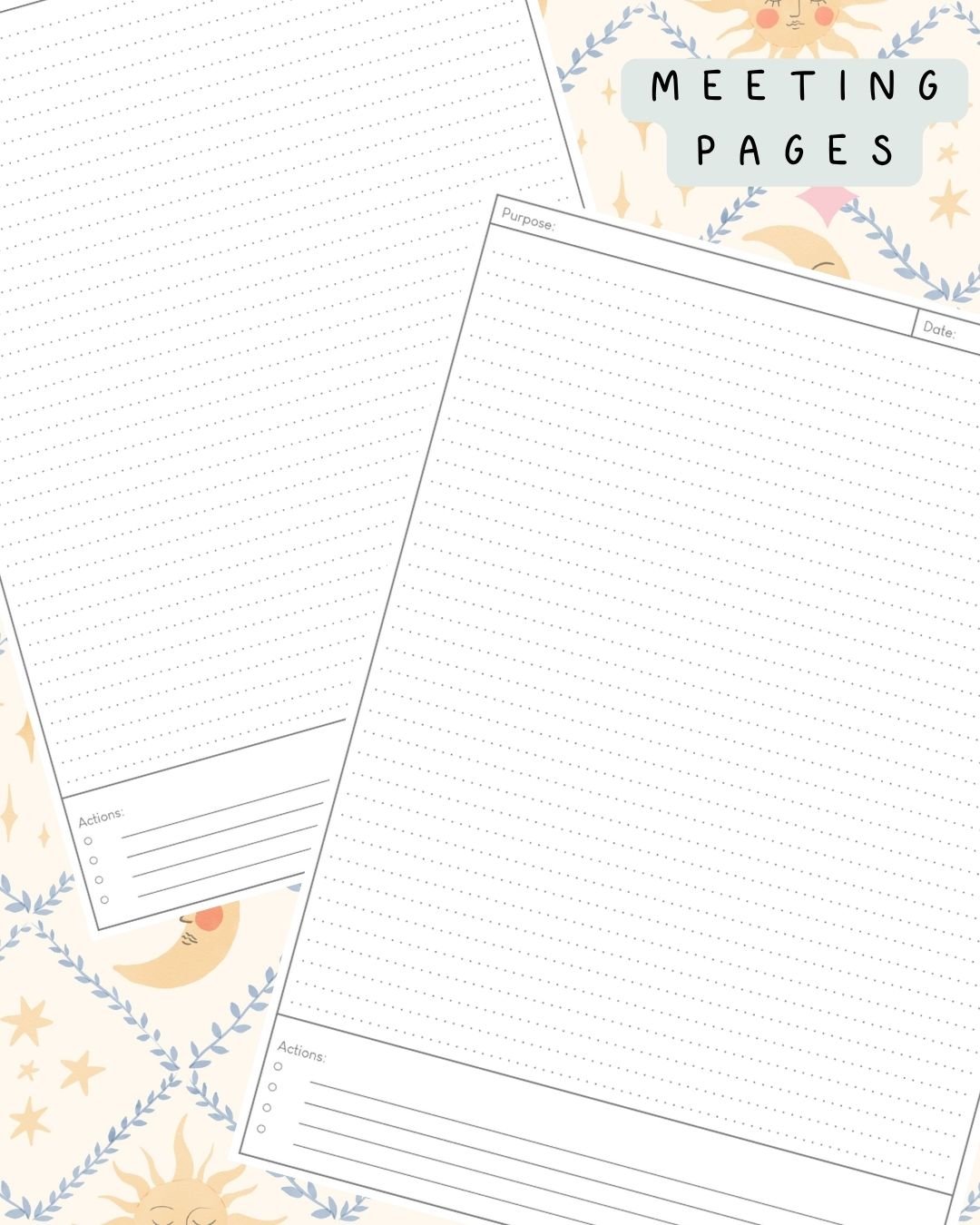 Sun & Moon Discbound UK Teacher Planner (2026-27)