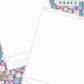 Ditsy Floral (Dark) Discbound UK Teacher Planner (2026-27)