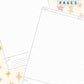 Pastel Stars Discbound UK Teacher Planner (2026-27)