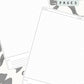 Black and White Bows Discbound UK Teacher Planner