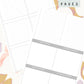 Neutral Bows Discbound UK Teacher Planner