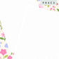 Floral Bows Discbound UK Teacher Planner (2026-27)