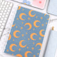 Celestial Moon Discbound UK Teacher Planner (2026-27)