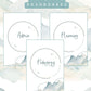 Calm Mountain Discbound UK Teacher Planner