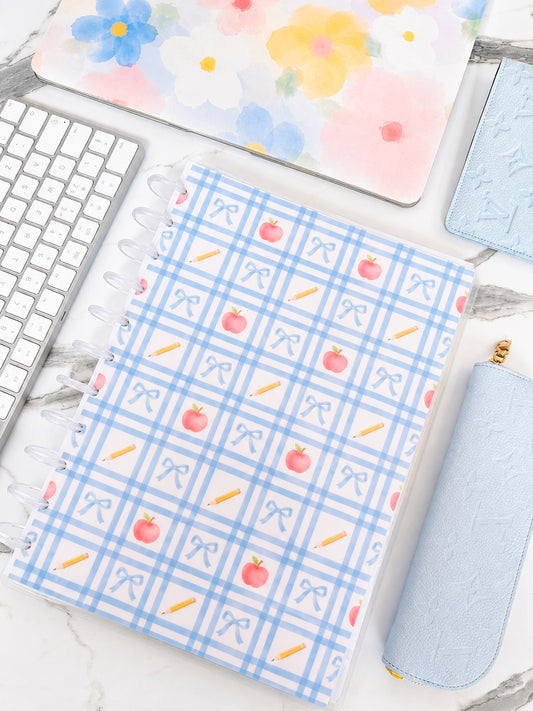 Back to School (Blue) Discbound UK Teacher Planner (2026-27)