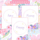 Ditsy Floral Discbound UK Teacher Planner