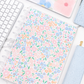 Ditsy Floral (light) Discbound UK Teacher Planner (2026-27)