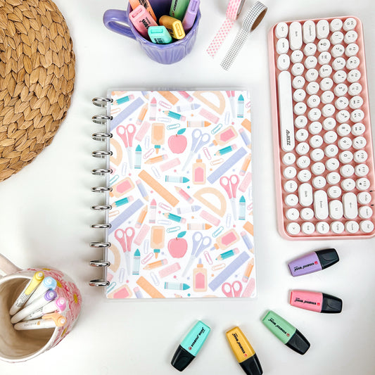 Pastel Supplies Discbound Teacher Planner