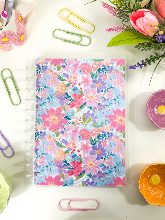 Ditsy Floral Discbound UK Teacher Planner