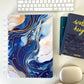 Blue Alcohol Ink Discbound UK Teacher Planner