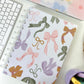 Neutral Bows Discbound UK Teacher Planner
