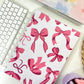 Pink Bows Discbound UK Teacher Planner