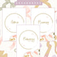Neutral Bows Discbound UK Teacher Planner