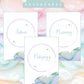 Pastel Paint Discbound UK Teacher Planner