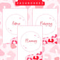 Leopard Pink Print Discbound UK Teacher Planner