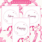 Pink Bows Discbound UK Teacher Planner