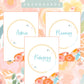 Summer Floral Discbound UK Teacher Planner